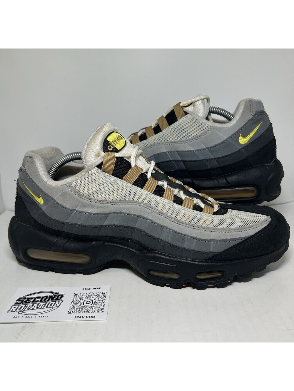 Nike Air Max 95 Icons Yellow Strike 2023 - Size 11 - (DX4236-100)